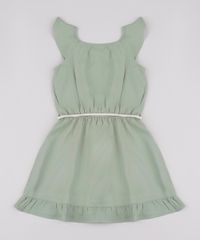 Vestido-Infantil-com-Babado-e-Cordao-Alca-Larga-Verde-Militar-9841842-Verde_Militar_2