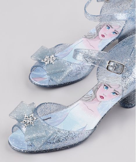 sandalia infantil feminina de saltinho