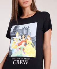 Blusa-Feminina-Princesas-Manga-Curta-Decote-Redondo-Preta-9850223-Preto_4