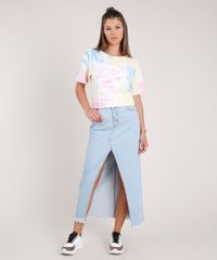 Blusa-Feminina-Ampla--Watch-More-Sunsets--Estampada-Tie-Dye-Manga-Curta-Decote-Redondo-Branca-9785794-Branco_3