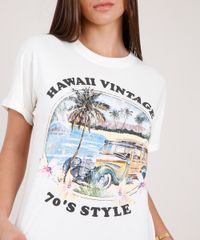 Blusa-Feminina--Hawaii-Vintage--Manga-Curta-Decote-Redondo-Bege-Claro-9785793-Bege_Claro_4