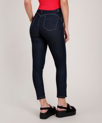 Calca-Jeans-Feminina-Sawary-Cigarrete-Push-Up-Cintura-Alta-Azul-Escuro-9844942-Azul_Escuro_2