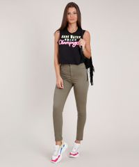 Calca-de-Sarja-Feminina-Sawary-Super-Skinny-Cintura-Alta-Verde-Militar-9876240-Verde_Militar_3