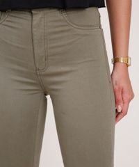 Calca-de-Sarja-Feminina-Sawary-Super-Skinny-Cintura-Alta-Verde-Militar-9876240-Verde_Militar_4