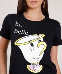 Blusa-Feminina-Xicara-Zip-a-Bela-e-a-Fera-Manga-Curta-Decote-Redondo-Preta-9850220-Preto_4