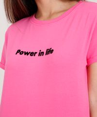 Blusa-Feminina-Ampla--Power-in-Life--Manga-Curta-Decote-Redondo-Pink-9615400-Pink_4