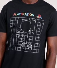 Camiseta-Masculina-PlayStation-Manga-Curta-Gola-Careca-Preto-9781568-Preto_4