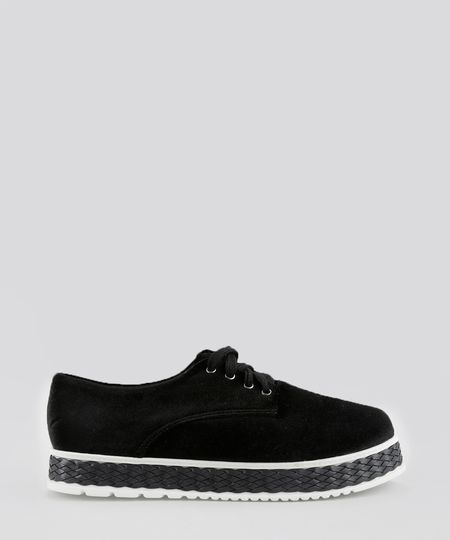 Oxford-Flat-Form-em-Veludo-Preto-8573271-Preto_1