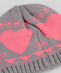 Gorro--Coracao--em-Trico---Luvas-Cinza-Mescla-8490856-Cinza_Mescla_3