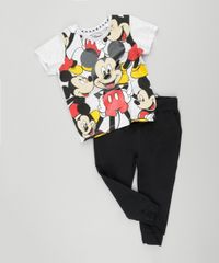 Camiseta-Mickey-Cinza-Mescla-Claro-8548171-Cinza_Mescla_Claro_3