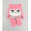 Gorro---Coruja--em-Plush---Luvas-Rosa-8490533-Rosa_1