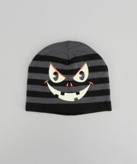 Gorro-Listrado-em-Trico-Cinza-8489893-Cinza_1