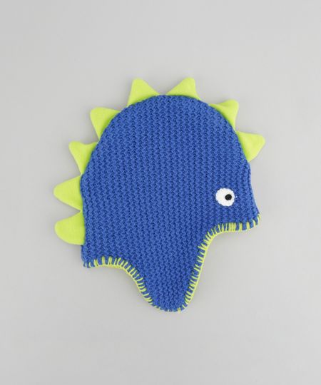 Gorro-Dinossauro-em-Trico-Azul-8489890-Azul_1