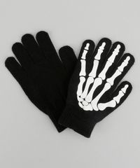 Par-de-Luvas-Esqueleto-em-Trico-Preto-8489920-Preto_1