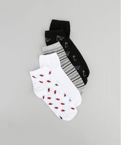 Kit-de-5-Meias-Estampadas-Multicor-8562055-Multicor_1