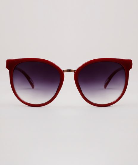 Oculos-de-Sol-Redondo-Feminino-Yessica-Vermelho-9892030-Vermelho_1