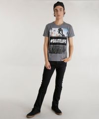 Camiseta-Botone---Skatelife--Cinza-Mescla-8555562-Cinza_Mescla_3