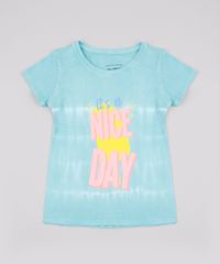 Blusa-Infantil-Estampada-Tie-Dye--Nice-Day--Manga-Curta-Verde-Agua-9748630-Verde_Agua_1