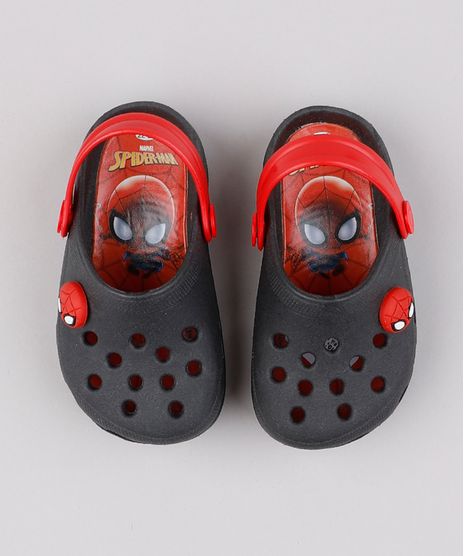 Babuche-Infantil-Homem-Aranha--Preta-9855649-Preto_1