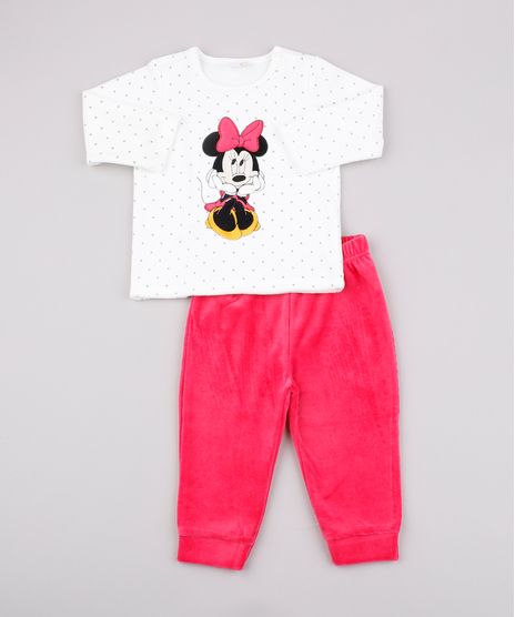 Conjunto-Infantil-Minnie-em-Plush-de-Blusao-Estampado-de-Poa-Branco---Calca--Rosa-9590221-Rosa_1
