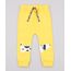 Calca-Infantil-em-Moletom-Cachorro--Wooof--com-Bolsos-Amarelo-9676214-Amarelo_1