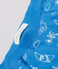 Conjunto-Infantil-Banana-Tropical-de-Camiseta-Manga-Curta-Branca---Short-Estampado-Azul-9671646-Azul_6