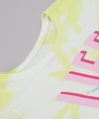 Blusa-Infantil-Estampada-Tie-Dye--Life-is-a-Party--Manga-Curta-Amarelo-9748629-Amarelo_5