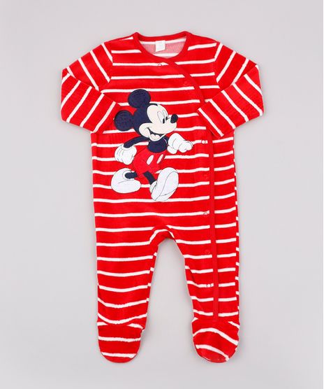 Macacao-Infantil-em-Plush-Mickey-Listrado-Manga-Longa-Vermelho-9590223-Vermelho_1