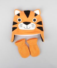 Kit-de-Gorro---Par-de-Luvas-Tigre-Laranja-8489933-Laranja_1