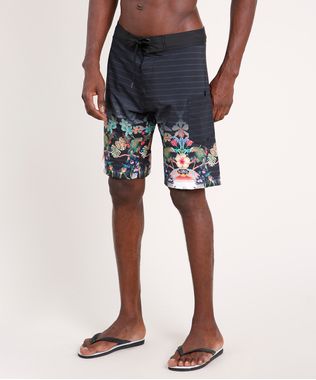 Bermuda-Surf-Masculina-Blueman-Melodia-Listrada--Preta-9752098-Preto_1