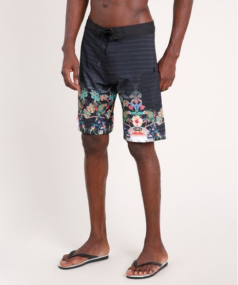 Bermuda-Surf-Masculina-Blueman-Melodia-Listrada--Preta-9752098-Preto_1