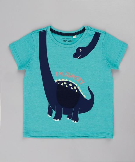 Camiseta-Infantil-com-Estampa-Interativa-de-Dinossauro-Manga-Curta-Verde-Agua-9731953-Verde_Agua_1