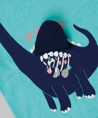 Camiseta-Infantil-com-Estampa-Interativa-de-Dinossauro-Manga-Curta-Verde-Agua-9731953-Verde_Agua_5