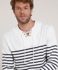 Bata-Masculina-com-Listras-e-Amarracao-Manga-Longa-Gola-V-Off-White-9650618-Off_White_4