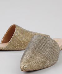 Mule-Feminino-Via-Uno-Bico-Fino-com-Brilho-e-Lurex-Dourado-9837626-Dourado_5