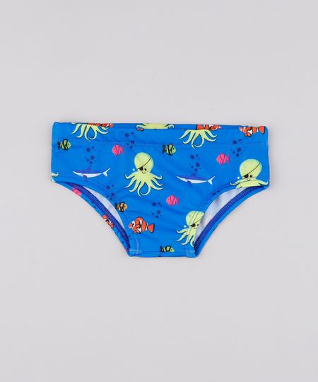 Sunga-Infantil-Estampada-de-Polvo-com-Protecao-UV50--Azul-9803488-Azul_1