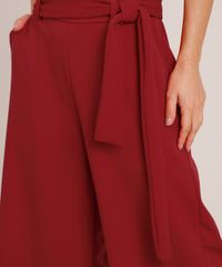 Calca-Feminina-Pantacourt-com-Faixa-Vermelho-9843746-Vermelho_4