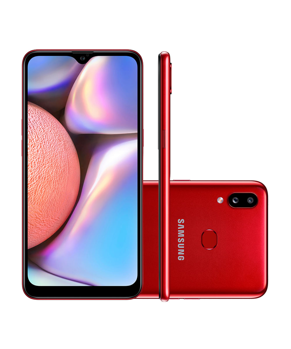 Smartphone Samsung A107M Galaxy A10s 32GB Vermelho