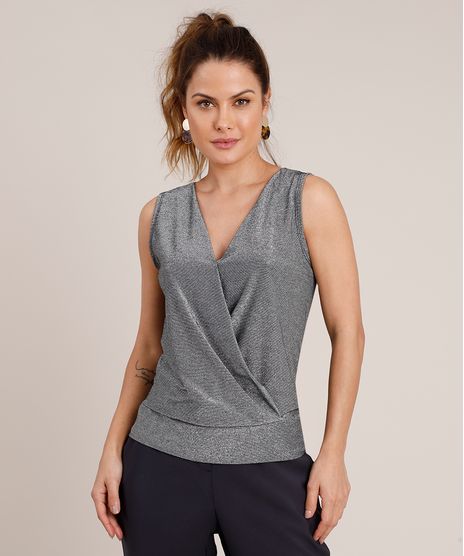 Regata-Feminina-Transpassada-com-Lurex-Decote-V-Prateada-9855585-Prateada_1