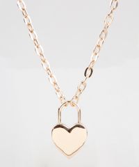 Colar-Feminino-com-Pingente-de-Coracao-Cadeado-Dourado-9649998-Dourado_1