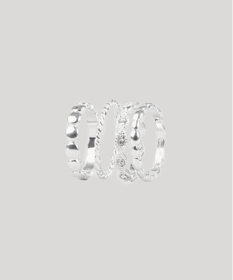Kit-de-4-Aneis-Femininos-Texturizados-Prateado-9761512-Prateado_1