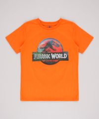 Camiseta-Infantil-Jurassic-World-Holografica-Manga-Curta-Laranja-9672796-Laranja_1