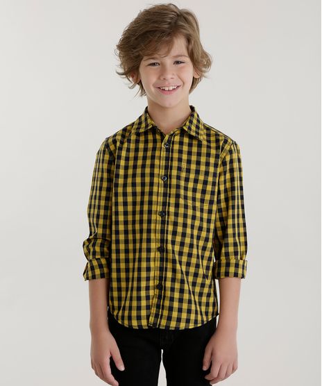 Camisa-Xadrez-Amarela-8439905-Amarelo_1