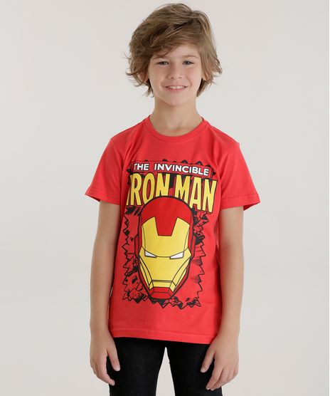 Camiseta-Homem-de-Ferro-Vermelha-8569398-Vermelho_1