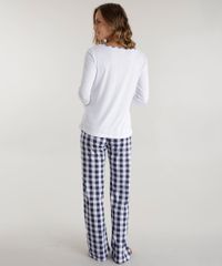 Pijama-Xadrez-Branco-8573265-Branco_2
