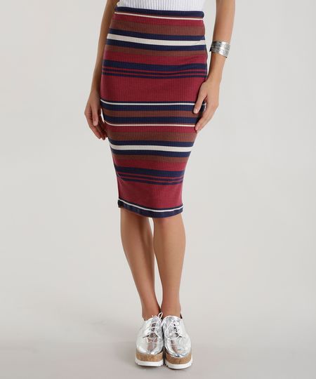 Saia-Midi-Listrada-Vinho-8584343-Vinho_1 Saia-Midi-Listrada-Vinho-8584343-Vinho_1