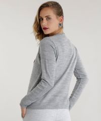 Sueter--Girls--em-Trico-Cinza-Mescla-8599473-Cinza_Mescla_2