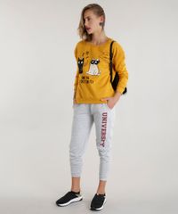 Blusao-em-Moletom--Amarelo-Escuro-8574214-Amarelo_Escuro_3