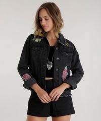 Jaqueta-Jeans-com-Bordados-Preta-8590006-Preto_1