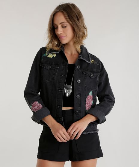 Jaqueta-Jeans-com-Bordados-Preta-8590006-Preto_1